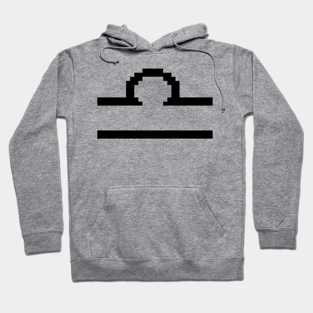 Libra pixel Hoodie by ManicWax